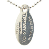 ティファニー リターン トゥ ティファニー オーバル タグ ネックレス SV925 シルバー レディース TIFFANY&Co. 【中古】